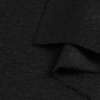 Трикотаж костюмний шерстяний "Kochwolle uni" чорний ш.145