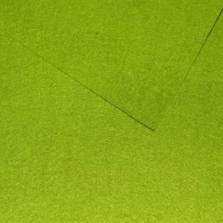 Фетр для рукоділля 0,9мм зелений, ш.85