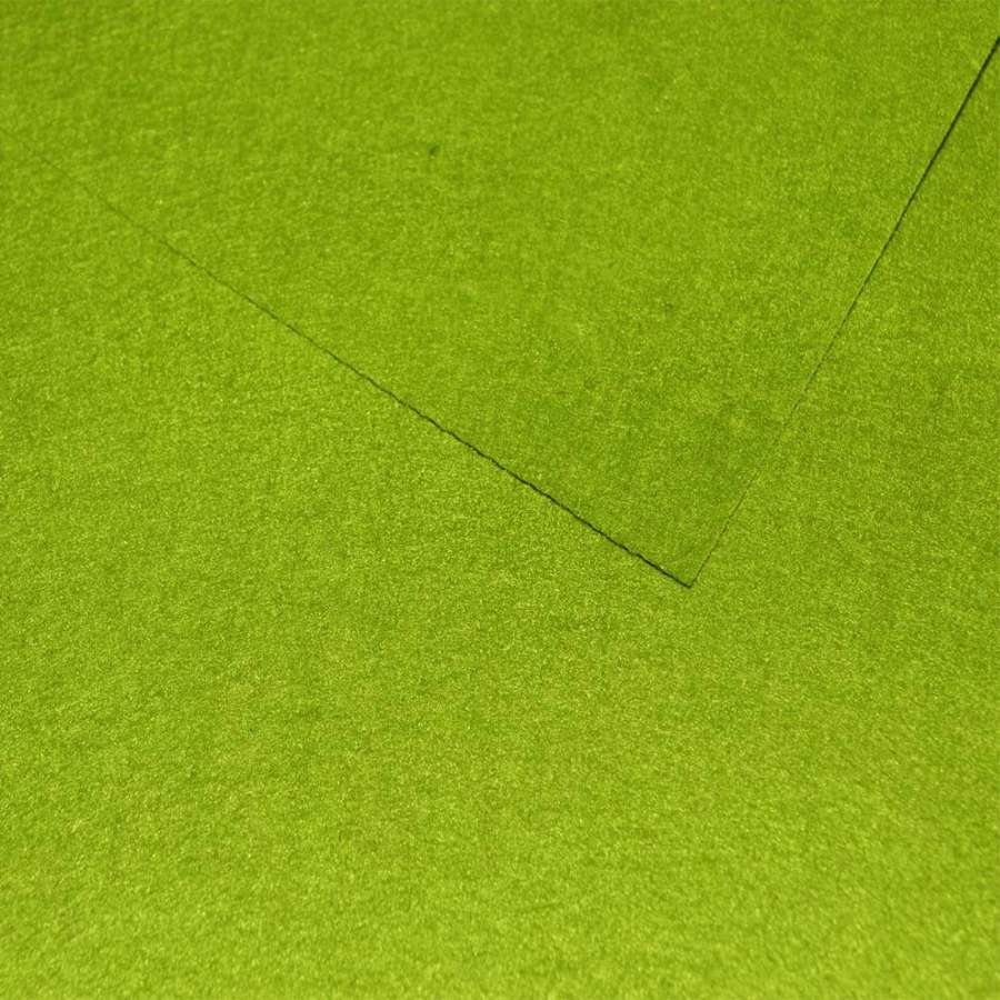 Фетр для рукоділля 0,9мм зелений, ш.85