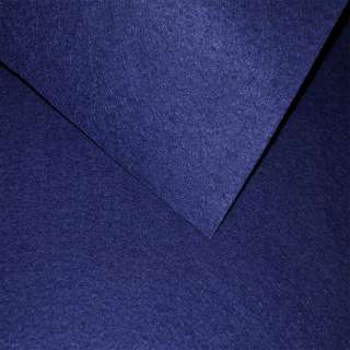 Фетр для рукоделия 0,9мм синий темный, ш.85