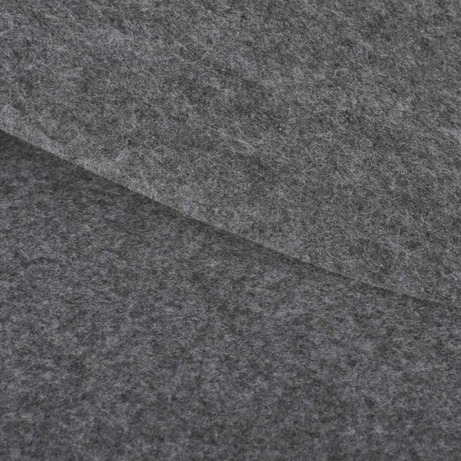 Фетр для рукоделия 0,9мм серый темный, ш.85