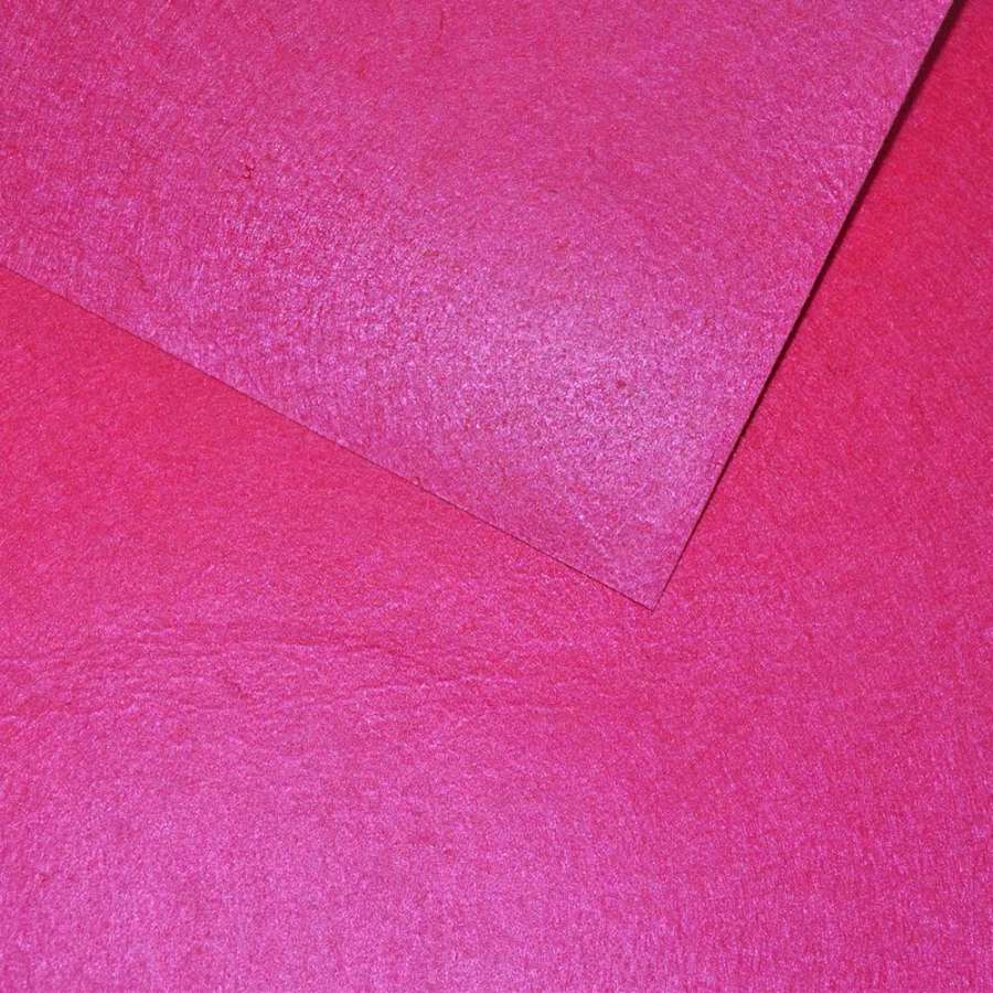 Фетр для рукоделия 0,9мм розовый неоновый, ш.85