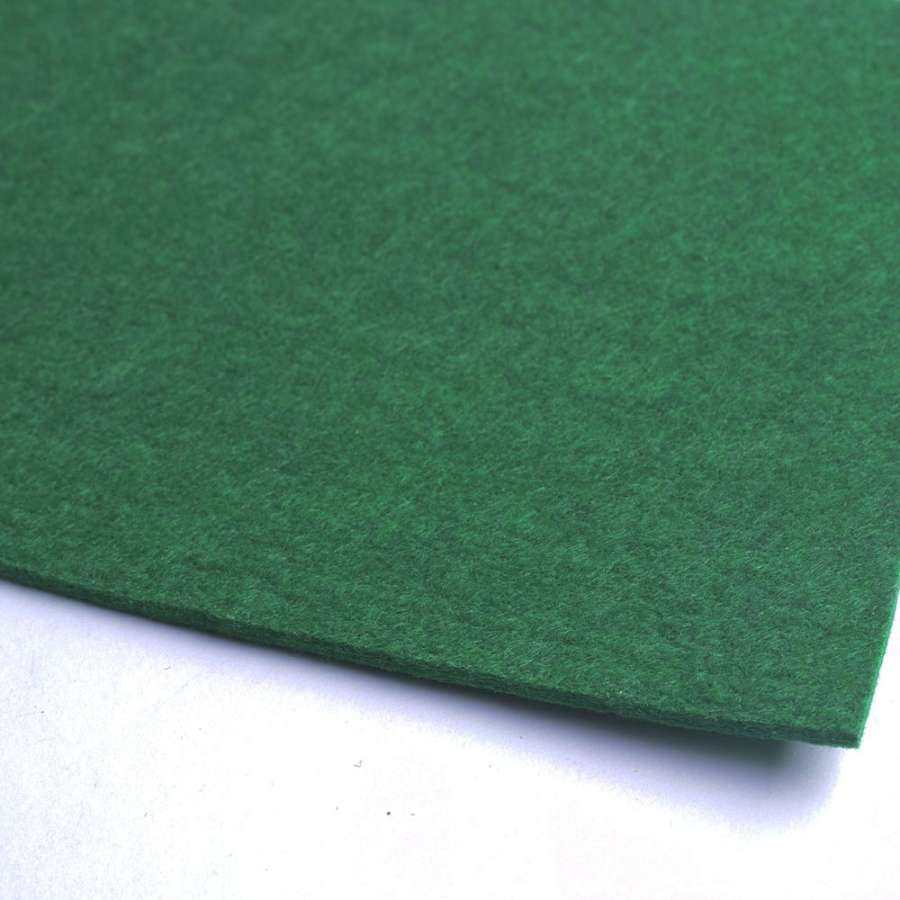 Фетр для рукоділля 2мм зелений темний, ш.100