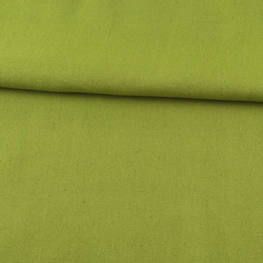 Деко-котон зелений лаймовий ш.150