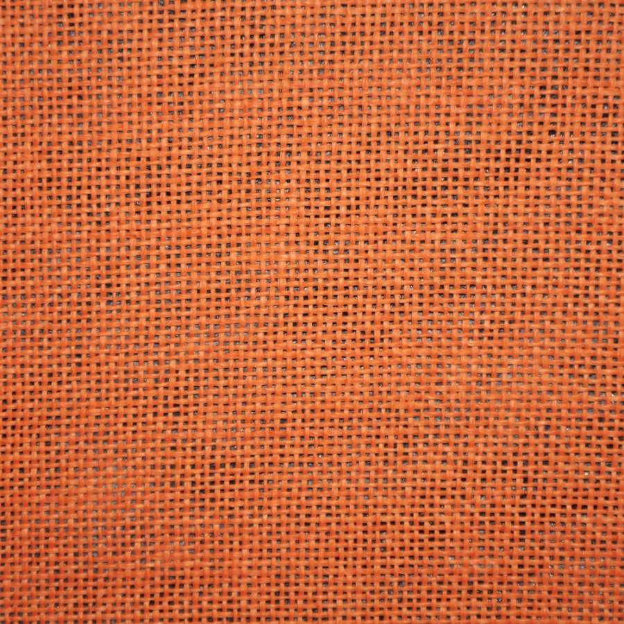 Рогожка з целюлози на флізеліні помаранчева, ш.150