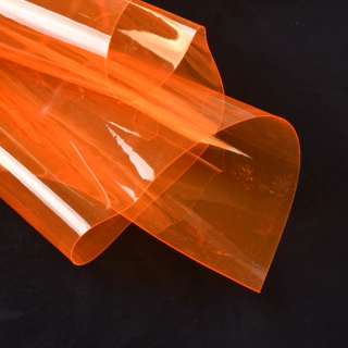 Силикон (0,3мм) оранжевый неон прозрачный ш.122
