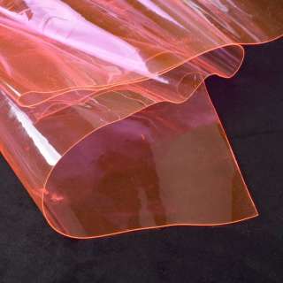 Силикон (0,3мм) розовый светлый неон прозрачный ш.122