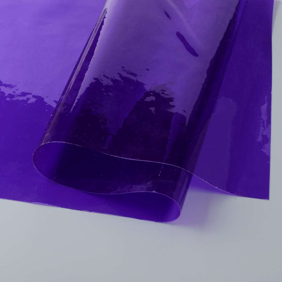 Силикон (0,2мм) фиолетовый прозрачный ш.122