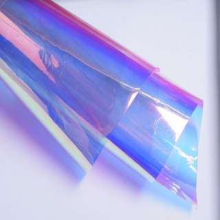 Силикон 0,4 голограмма зеркальный розово-фиолетовый ш.136