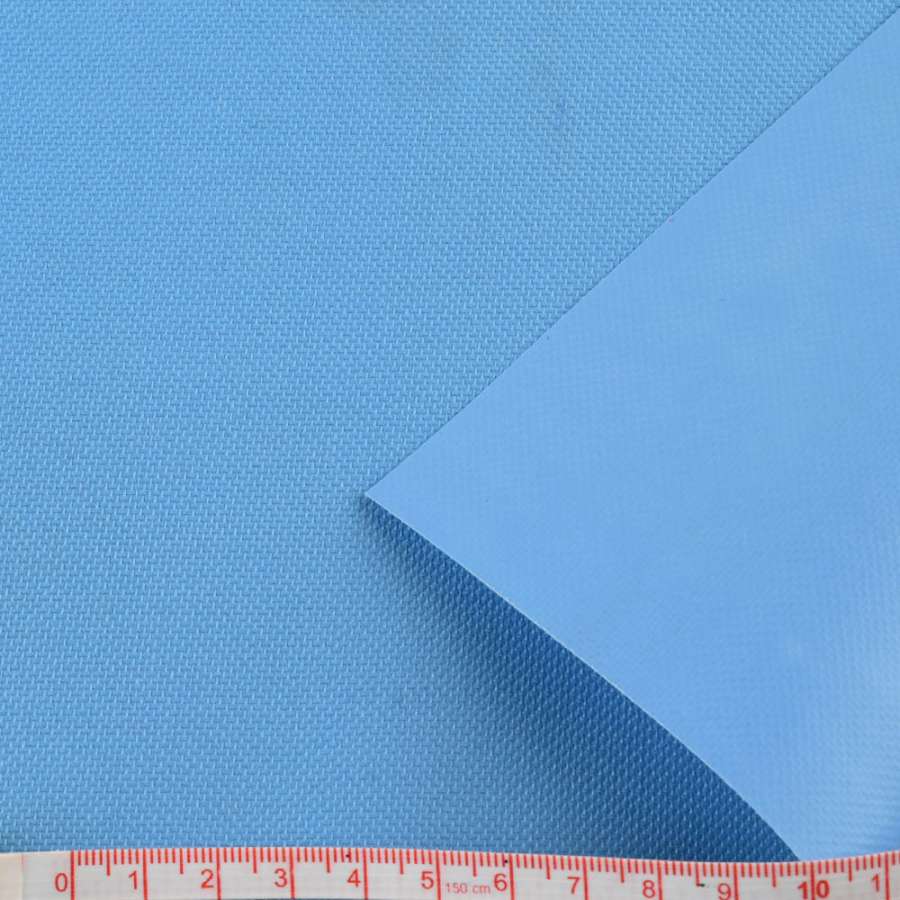 ПВХ ткань оксфорд 600D голубая ш.150