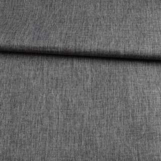 ПВХ ткань оксфорд лен 300D серый темный, ш.150
