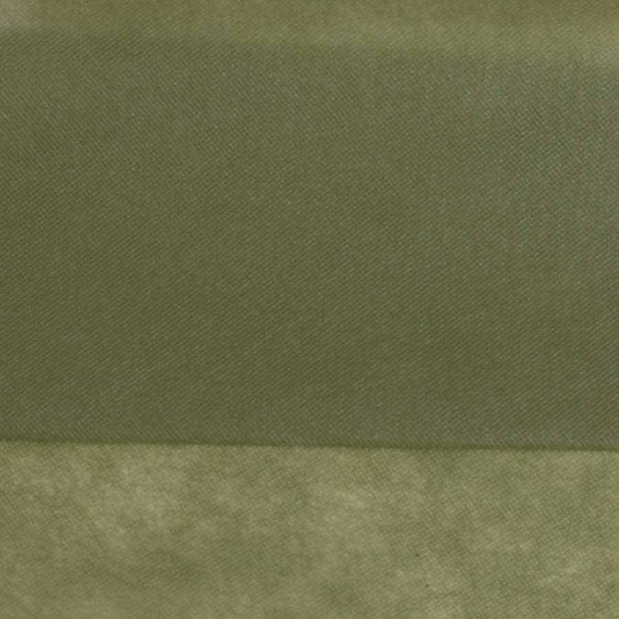 Флизелин неклеевой (спанбонд) оливковый, плотность 60, ш.160