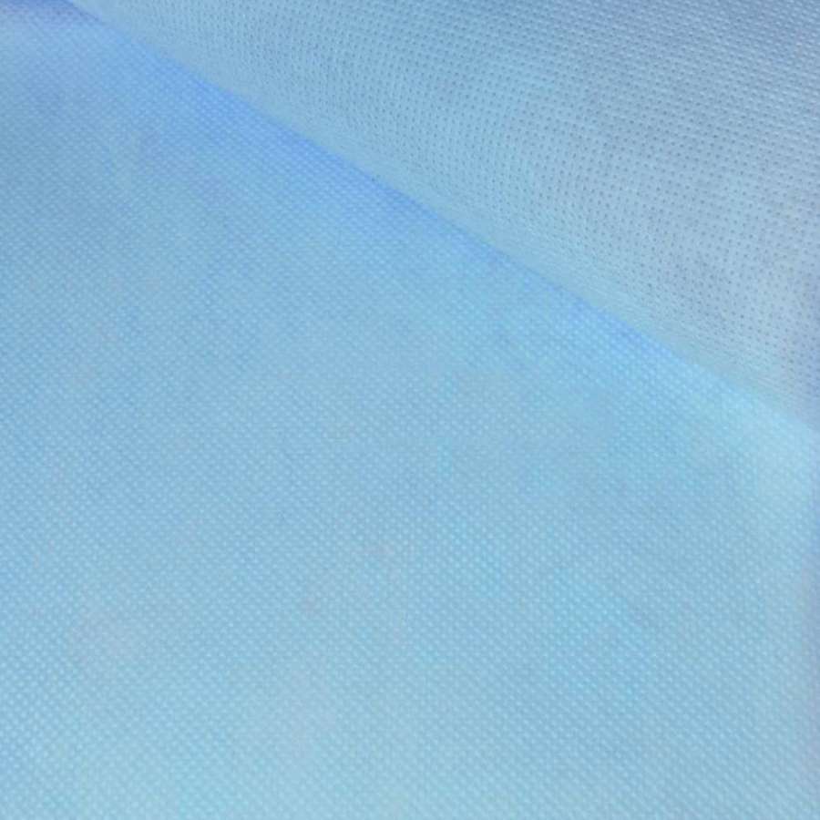 Флізелін неклеевой (спанбонд) блакитний, щільність 70, ш.160