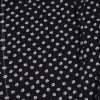 Поплин структурный черный с белыми котиками (уценка) ш.150