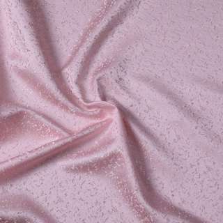 Жаккард интерьерный петлевидный капля розовый светлый, ш.275