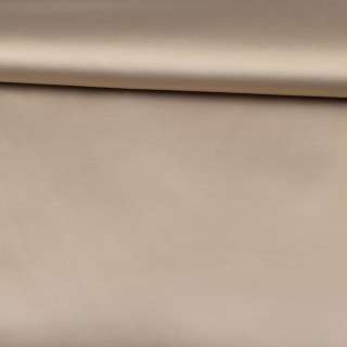 Атлас мебельный дублированный бежевый светлый, ш.142