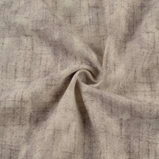 Софт мебельный рисунок абстрактный серый на молочном фоне, ш.135