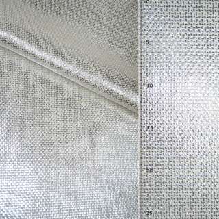 Рогожка мебельная с серебристым напылением бежевая, ш.140