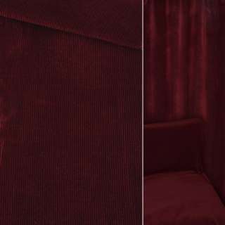 Велюр с вискозой мебельный терракотовый, ш.140