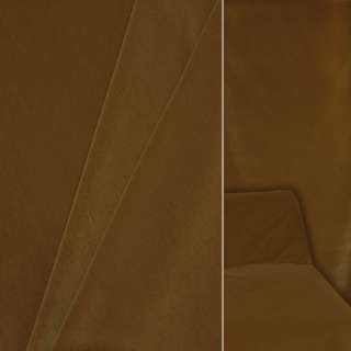 Велюр с шерстью мебельный горчичный темный, ш.140