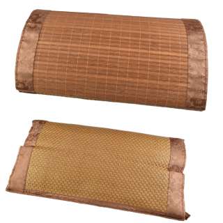 Подушка антистресс с травами 30х50 см из ротанговой пальмы и бамбука