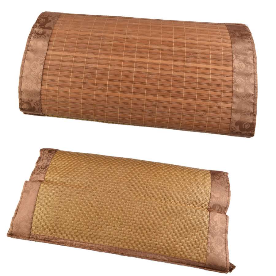 Подушка антистрес з травами 30х50 см з пальми ротанга і бамбука