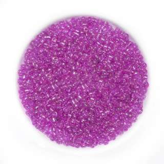 Бисер малиновый, упаковка 50г