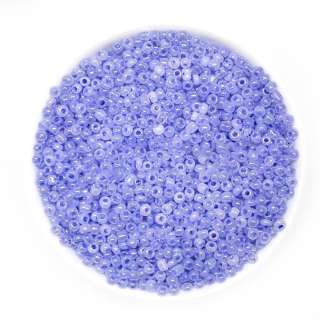 Бисер васильковый светлый, упаковка 50г