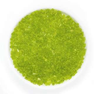 Бисер салатовый, упаковка 50г