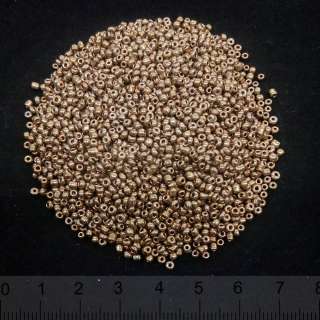 Бисер бронзовый, упаковка 50г