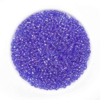 Бисер фиолетово-розовый ассорти, упаковка 50г