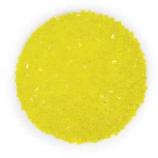 Бисер желтый, упаковка 50г