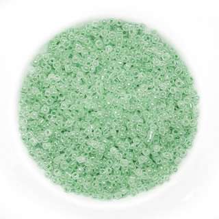 Бисер изумрудный светлый, упаковка 50г