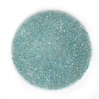 Бисер бледно-голубой хамелеон, упаковка 50г