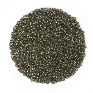 Бисер болотный темный, упаковка 50г