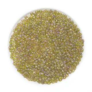 Бисер бежевый хамелеон, упаковка 50г