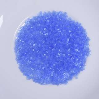 Бисер синий светлый, упаковка 50г