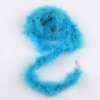 Боа з лебединого пуху блакитне, довжина 1,8м