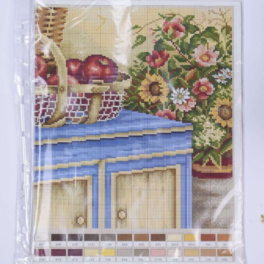 Cхема для вышивания на бумаге двухсторонняя 30х41