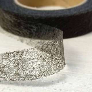 Паутинка клеевая 15мм черная