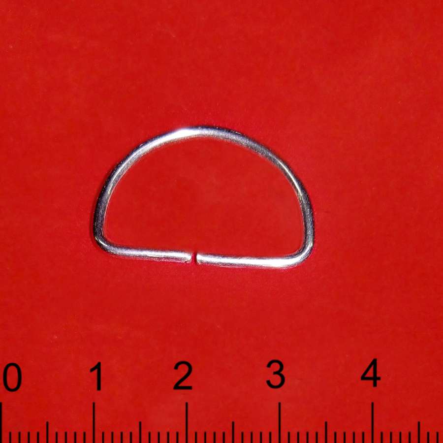 Полукольцо металл 25 мм