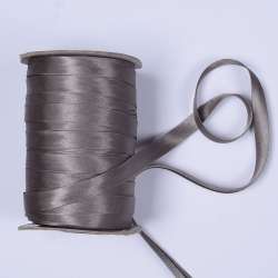 Косая бейка 15мм на метраж (071) серо-бежевая