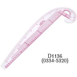 Лекало портновское изогнутое 40 см (6501)