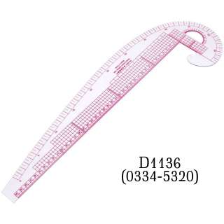 Лекало портновское изогнутое 40 см (6501)