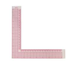 Лекало портновское уголок 16,5х16,5 см (5808)