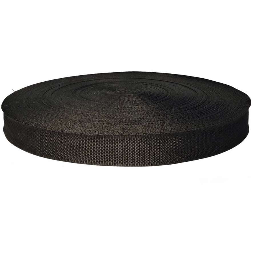 Лента ременная 40мм черная