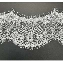 Кружево шантильи айвори 70 мм (1м) синтетическое