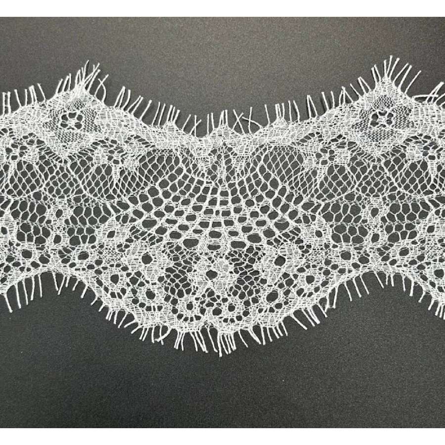 Кружево шантильи айвори 70 мм (1м) синтетическое
