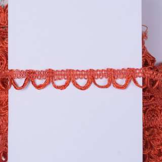 Тесьма петельки 15мм красная