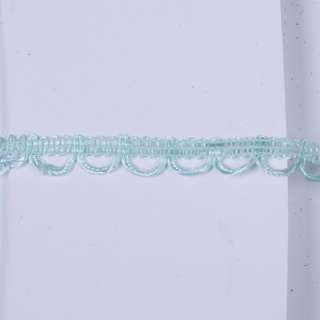 Тесьма петельки 15мм мятная